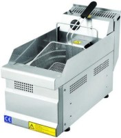 Kızartma Makinesi TC.6FE270:Set üstü kızartma makineleri endüstriyel patates kızartma makinalarından 5 litrelik kızartma haznesi olan elektrikle çalışan set üstü endüstriyel kızartma makinesi modeli olup 10 kg. ağırlığındadır - Kızartma makinesi satışı 0